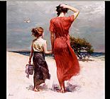 Famous Afternoon Paintings - Afternoon Stroll
